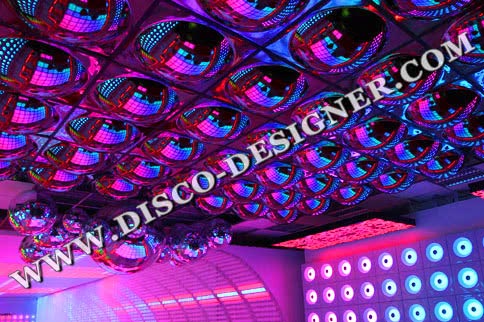 DISCO-PANEL "BIG BUBBLE" 60 cm x 60 cm - nepodsvícený