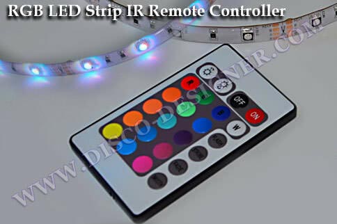 RGB LED IČ dálkové ovládání