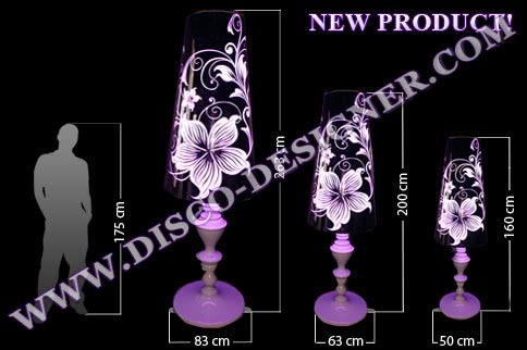LED Ultra Baroque Disco Lamp- Flower
