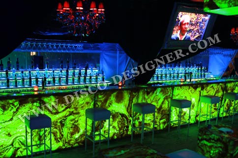 LED Marble Bar  (artificial marble)