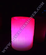 LED Candle (Waxy) - H:15cm, D:15cm