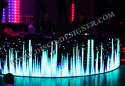 DJ Booth + Video display (Curved Shape), 10 000px/sq.m.