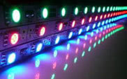 LED BAR DMX CONTROLLABLE including Power supply
