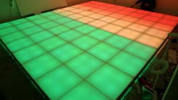 led illuminated dance floor